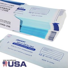 Sterilization Pouches- 3.5 ” x 10 ” Dental Self Pouch Bag 200 Bags