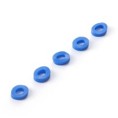 1000 Pcs Dental Separators Orthodontic Elastics Ties Teeth Gap Radio Opaque Blue