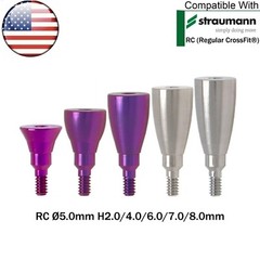 US Dental Healing Cap Abutment NC/RC Healing Closure Fit Straumann ITI BL/BLT