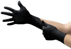 Microflex Midknight Mk 296 Xxl Black Nitrile Disposable Gloves Pack Of 100