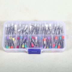 200Pcs Dental Nylon Closure Flat Polishing Polisher Prophylaxis Brushes USA