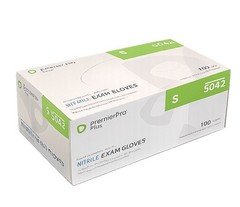 Powder-Free Nitrile Protective Gloves, Size S & M, 2000 Pcs per case