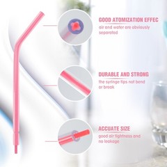 2000 Dental Disposable 3 way Air Water Syringe Tips- Spray Tips Triple Nozzles