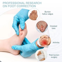 Ktsay Toe Spacers For Women Men – Silicone Toe Separators For Bunion Relief