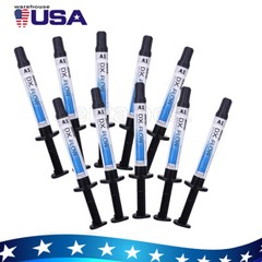 DENTEX Dental Flowable Light Cure Hybrid Composite Resin Medium Flow A1 3g/Kit