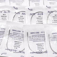 Dental Orthodontic Niti Reverse Curve Rectangular True Arch Wire Upper/Lower