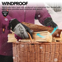 Vgo… -20/-4F Winter Work Gloves For Women Cold Weather Waterproof Work Gloves