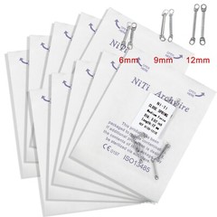 1-10Packs Dent Ortho Niti Closed Coil Spring Arch Wire 010 012 6/9/12mm BJS