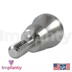 5 Healing Cap Ø3.5 Dental NP 2.25mm Conical Connection Narrow Platform Titanium