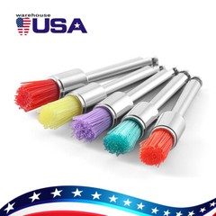 100pcs/Pack Dental Nylon Polishing Polisher Prophy Brushes Flat Latch Type RA
