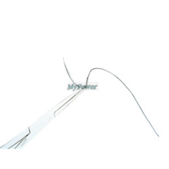Dental Sutures Reverse Cutting Nylon Monofilament 4/0 Non Absorbable Metric 1.5
