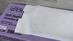Braval Self Seal Sterilization Pouches 3 1/2″ x 9″ Qty 1 or 6 (200/Box) 043-6816