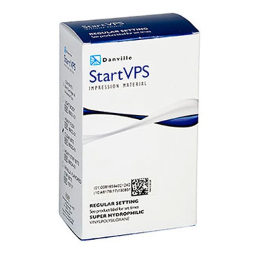 VPS Dental Impression Material Light Heavy Body 4 Pack Multiple Color Set
