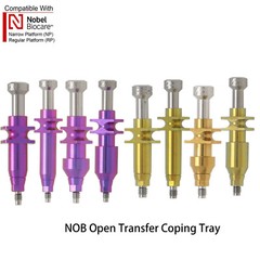 US Dental Impression Coping Open Tray Fit Nobel Biocare Conical Connection NP/RP