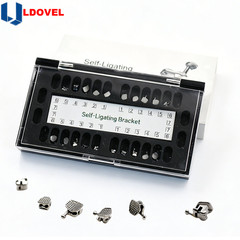 1 box /20pcs Dental Orthodontic Self Ligating Braces Bracket Roth.022 Hooks 345