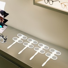 4PCS Optical Optometry Flip Trial Lens Flipper Handle Kit For Confirmation Test