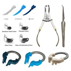 Dental Matrix Bands Ring Sectional Matrice Clamp Fit Garrison Palodent V3 System