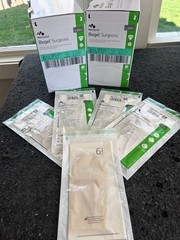 100 pairs Biogel Surgeon Latex Sterile Surgical Gloves 30465 -Size 6.5 exp 2028