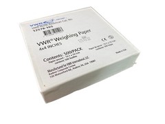 VWR 4”X4” Lightweight Weighing Paper 12578-165 (~400/pk)