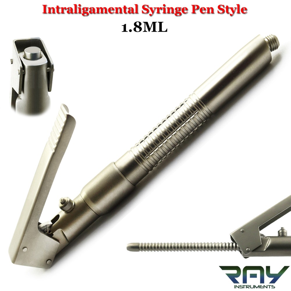 Dental Intraligamental Syringe Pen Style 1.8ml Implant PDL Injection Anesthetic