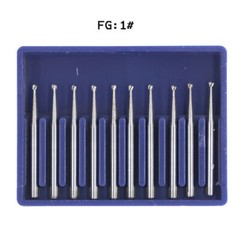 67 Types Dental Round Tungsten Carbide FG Bur For Surgical High Speed Handpiece