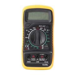 200/600V Digital Ohmmeter LCD Multimeter AC DC Voltmeter Ohmmeter Ammeter