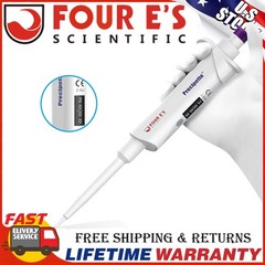 8pc 0.1μl-10ml Micropipette Adjustable Volume Manual Single Channel Pipettor Set