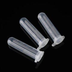 50 Pieces 5 ml Plastic Sample Vial Bottle Tubes for Storage Container Beads L…