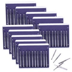 Dental Carbide Burs 19mm FG Straight Fissure Bur for High Speed