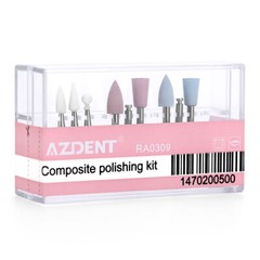 Dental Diamond Burs Cups Composite Polishing Kit RA0309 For Low Speed Handpiece