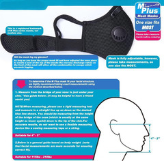2x Anti Pollution Half Face Cover Respirator Mask With Filters Sports Facepiece