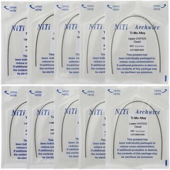Dental TMA Molybdenum Beta Titanium Ti-Mo Alloy Arch Wire Rectangular/Round