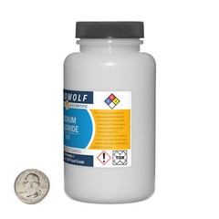 Sodium Fluoride / 1 Pound / 2 Bottles / 99.9% Pure USP Food Grade / Fine Powder