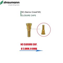 Dental NC Closure Screw Healing Cap Abutment Fits Straumann ITI Screwdriver