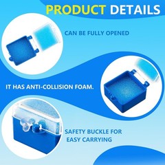 100 Count Dental Crown and Bridge Pillow Case with Secure Clasp