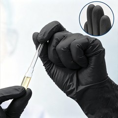 100Pcs Disposable Nitrile Gloves Powder Free S M L XL For Kitchen Cleaning Work
