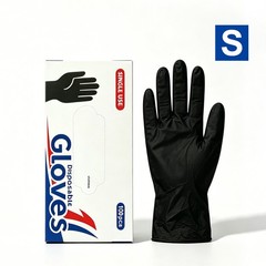 100Pcs Disposable Nitrile Gloves Powder Free S M L XL For Kitchen Cleaning Work