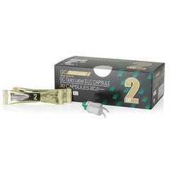 GC 000139 Fuji II LC Light Cure Glass Ionomer Restorative Capsules 50/Pk