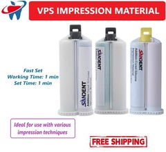 Dental VPS Impression Material Heavy Body Medium Light Fast Set, Made China