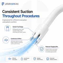 3000 (30 Bags) Saliva Ejectors Ejector WHITE Dental Suction Tips Evacuation