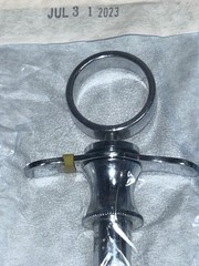 Miltex 07-91 Dental Aspirating Syringe 1.8cc Cook-Waite Metal Wings Used