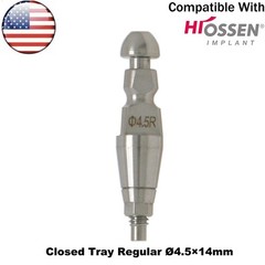 Dental Transfer Impression Coping Open Closed Tray lab Analog Fit Hiossen Osstem