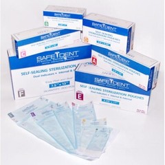 Safe-Dent STP-7005 – 5.25″ x 11″ Sterilization Pouch Purple “E” 200/box