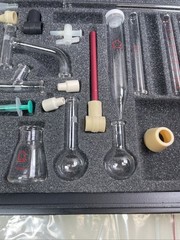 USED Kontes Microflex Williamson K-748000-0000 Chemistry Kit 16pc Glass + More 6