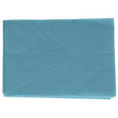 House Brand Dentistry 109216 Dental Patient Bibs 2+1 Ply 13″ X 18″ 500/Bx Aqua