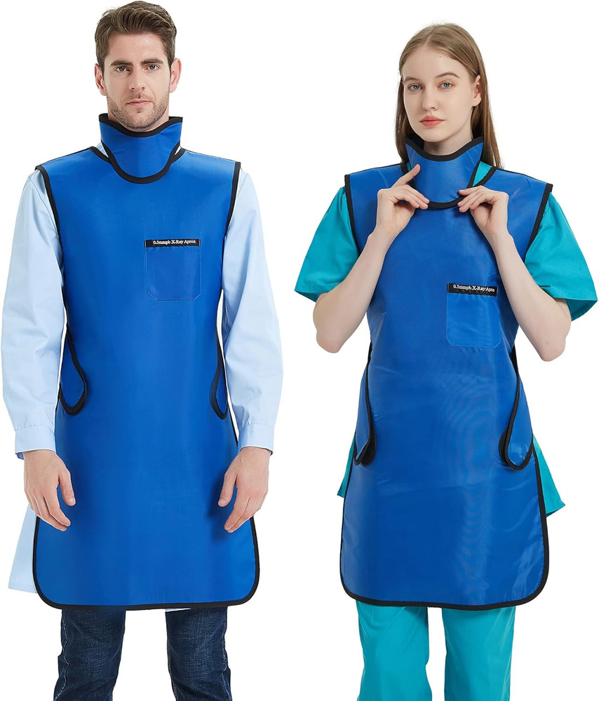 0.5Mmpb Xray Lead Apron for Xray with Thyroid Shield Collar,Lead Gown,Dental
