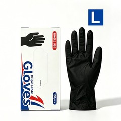 100Pcs Disposable Nitrile Gloves Powder Free S M L XL For Kitchen Cleaning Work