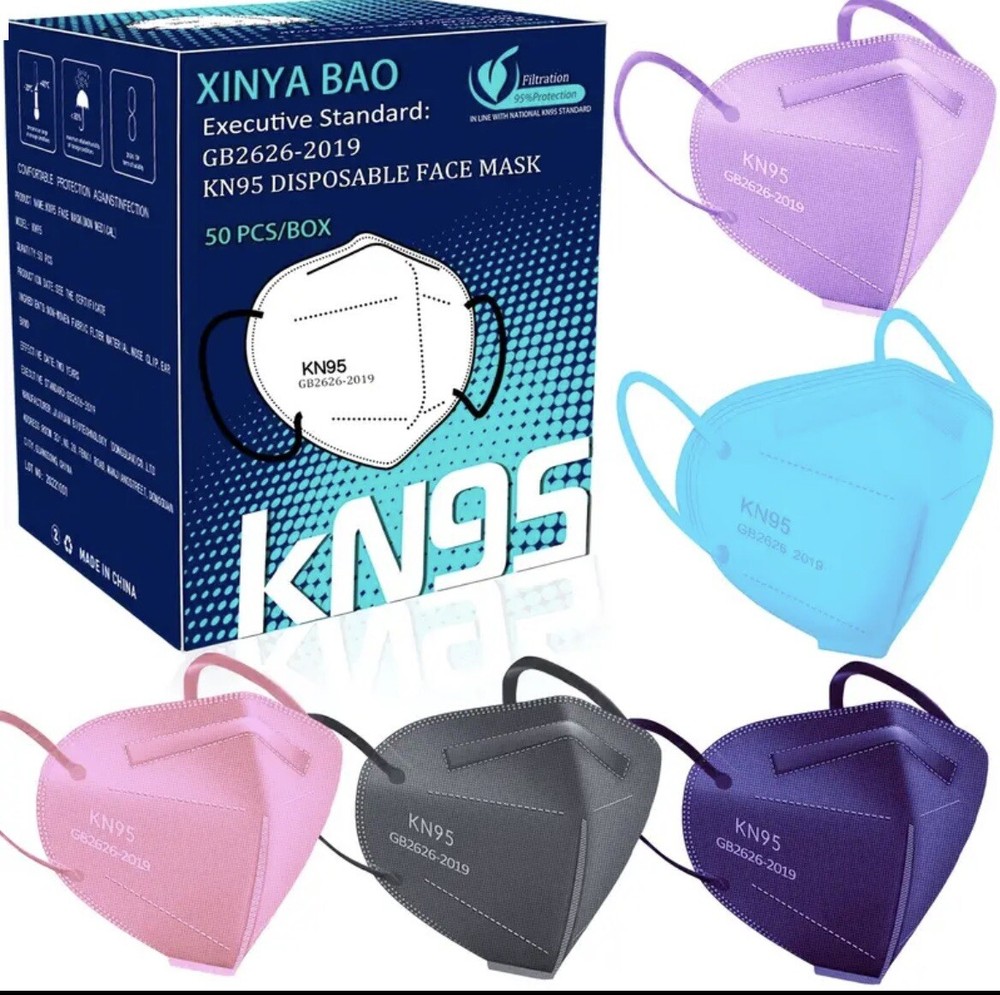 KN95 Face Masks, Multicolor Face Masks for Men and Women