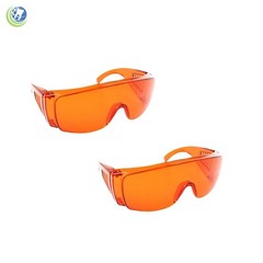 2 X Dental Whitening LED 400 UV Light Curing Protective Safety Glasses Goggles