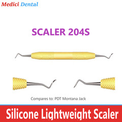 Dental Yellow SCALER 204S SILICON LIGHTWEIGHT Ergonomic, Comfortable